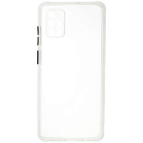 Newface Samsung Galaxy A71 Miami Şeffaf Silikon Şeffaf Cep Telefonu Kılıfı