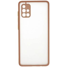 Newface Samsung Galaxy A71 Montreal Silikon Kapak Pembe Cep Telefonu Kılıfı