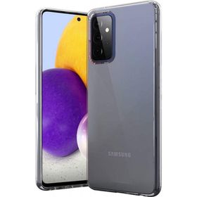 Newface Samsung Galaxy A72 Lüx Şeffaf Silikon Cep Telefonu Kılıfı