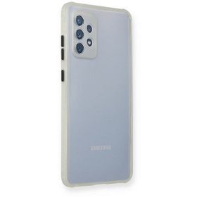 Newface Samsung Galaxy A72 Miami Şeffaf Silikon Şeffaf Cep Telefonu Kılıfı