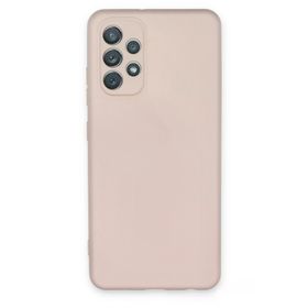 Newface Samsung Galaxy A72 Nano İçi Kadife Silikon Pudra Cep Telefonu Kılıfı