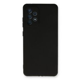 Newface Samsung Galaxy A73 5G First Silikon Siyah Cep Telefonu Kılıfı