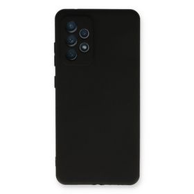 Newface Samsung Galaxy A73 5G First Silikon Siyah Cep Telefonu Kılıfı