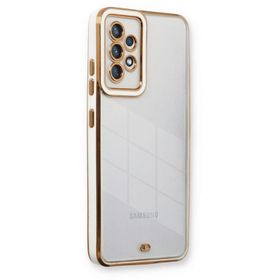 Newface Samsung Galaxy A73 5G Liva Lens Silikon Beyaz Cep Telefonu Kılıfı
