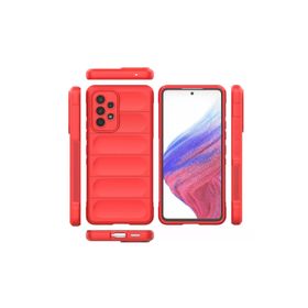 Newface Samsung Galaxy A73 5G Optimum Silikon Kırmızı Cep Telefonu Kılıfı