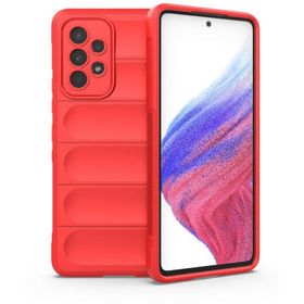 Newface Samsung Galaxy A73 5G Optimum Silikon Kırmızı Cep Telefonu Kılıfı