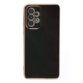 Newface Samsung Galaxy A73 5G Volet Silikon Siyah Cep Telefonu Kılıfı