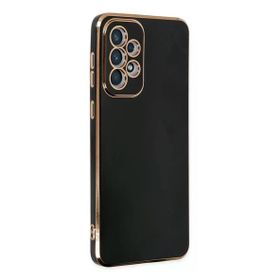 Newface Samsung Galaxy A73 5G Volet Silikon Siyah Cep Telefonu Kılıfı