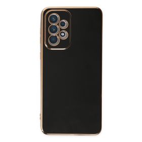 Newface Samsung Galaxy A73 5G Volet Silikon Siyah Cep Telefonu Kılıfı