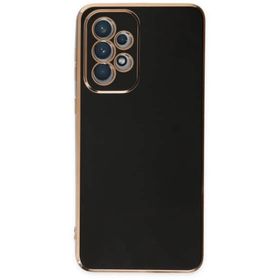Newface Samsung Galaxy A73 5G Volet Silikon Siyah Cep Telefonu Kılıfı