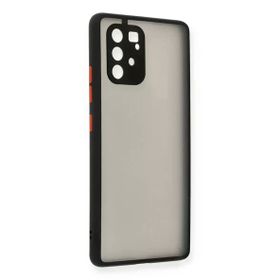 Newface Samsung Galaxy A91 S10 Lite Montreal Silikon Kapak Siyah Cep Telefonu Kılıfı