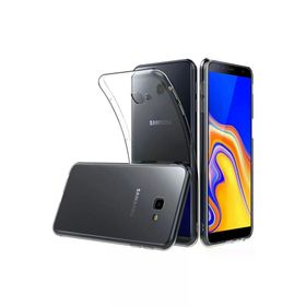 Newface Samsung Galaxy J4 Plus Lüx Şeffaf Silikon Cep Telefonu Kılıfı