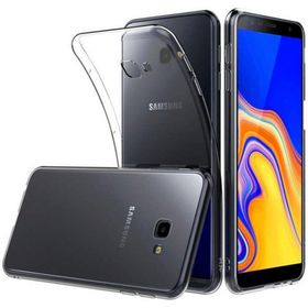 Newface Samsung Galaxy J4 Plus Lüx Şeffaf Silikon Cep Telefonu Kılıfı
