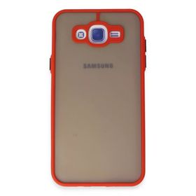 Newface Samsung Galaxy J7 Montreal Silikon Kapak Kırmızı Cep Telefonu Kılıfı