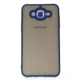 Newface Samsung Galaxy J7 Montreal Silikon Kapak Lacivert Cep Telefonu Kılıfı
