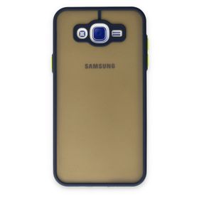 Newface Samsung Galaxy J7 Montreal Silikon Kapak Lacivert Cep Telefonu Kılıfı