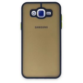 Newface Samsung Galaxy J7 Montreal Silikon Kapak Lacivert Cep Telefonu Kılıfı
