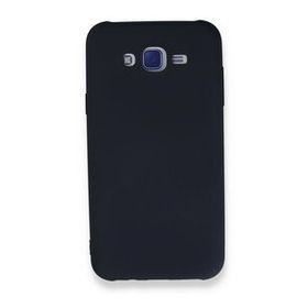 Newface Samsung Galaxy J7 Nano İçi Kadife Silikon Lacivert Cep Telefonu Kılıfı