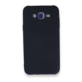 Newface Samsung Galaxy J7 Nano İçi Kadife Silikon Lacivert Cep Telefonu Kılıfı