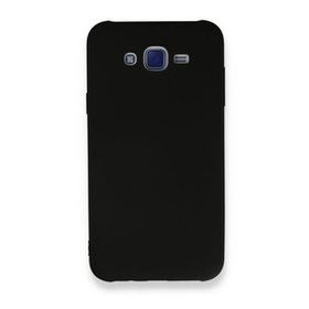 Newface Samsung Galaxy J7 Nano İçi Kadife Silikon Siyah Cep Telefonu Kılıfı
