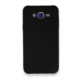 Newface Samsung Galaxy J7 Nano İçi Kadife Silikon Siyah Cep Telefonu Kılıfı