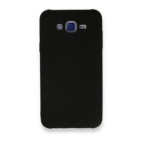 Newface Samsung Galaxy J7 Nano İçi Kadife Silikon Siyah Cep Telefonu Kılıfı