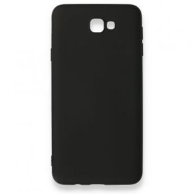 Newface Samsung Galaxy J7 Prime Nano İçi Kadife Silikon Siyah Cep Telefonu Kılıfı