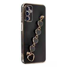 Newface Samsung Galaxy M23 Esila Silikon Siyah Cep Telefonu Kılıfı