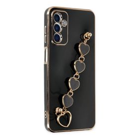 Newface Samsung Galaxy M23 Esila Silikon Siyah Cep Telefonu Kılıfı