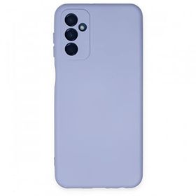 Newface Samsung Galaxy M23 Nano İçi Kadife Silikon Lila Cep Telefonu Kılıfı