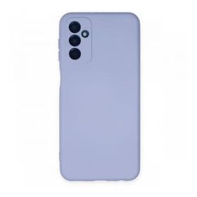 Newface Samsung Galaxy M23 Nano İçi Kadife Silikon Lila Cep Telefonu Kılıfı