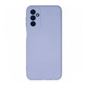 Newface Samsung Galaxy M23 Nano İçi Kadife Silikon Lila Cep Telefonu Kılıfı