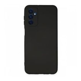 Newface Samsung Galaxy M23 Nano İçi Kadife Silikon Siyah Cep Telefonu Kılıfı