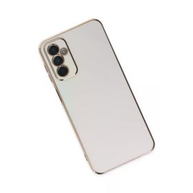 Newface Samsung Galaxy M23 Volet Silikon Beyaz Cep Telefonu Kılıfı