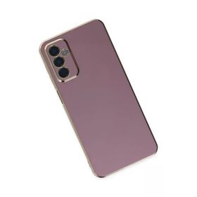 Newface Samsung Galaxy M23 Volet Silikon Mor Cep Telefonu Kılıfı
