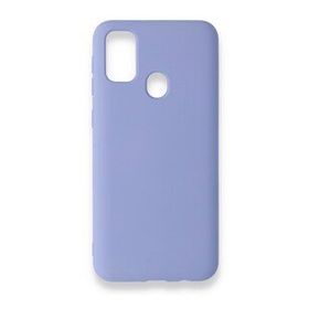 Newface Samsung Galaxy M31 Nano İçi Kadife Silikon Lila Cep Telefonu Kılıfı