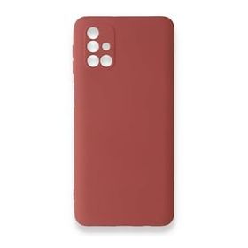 Newface Samsung Galaxy M31S Nano İçi Kadife Silikon Kiremit Cep Telefonu Kılıfı