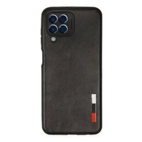 Newface Samsung Galaxy M33 Loop Deri Silikon - Siyah Kılıf