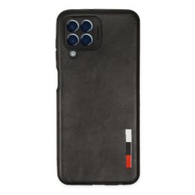 Newface Samsung Galaxy M33 Loop Deri Silikon - Siyah Kılıf