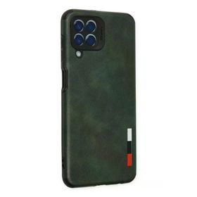 Newface Samsung Galaxy M33 Loop Deri Silikon - Yeşil Kılıf