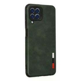 Newface Samsung Galaxy M33 Loop Deri Silikon - Yeşil Kılıf