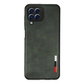 Newface Samsung Galaxy M33 Loop Deri Silikon - Yeşil Kılıf
