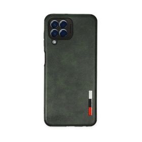 Newface Samsung Galaxy M33 Loop Deri Silikon - Yeşil Kılıf