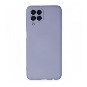 Newface Samsung Galaxy M33 Nano İçi Kadife Silikon Lila Cep Telefonu Kılıfı