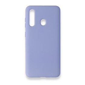 Newface Samsung Galaxy M40 Nano İçi Kadife Silikon Lila Cep Telefonu Kılıfı