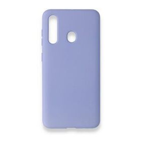 Newface Samsung Galaxy M40 Nano İçi Kadife Silikon Lila Cep Telefonu Kılıfı