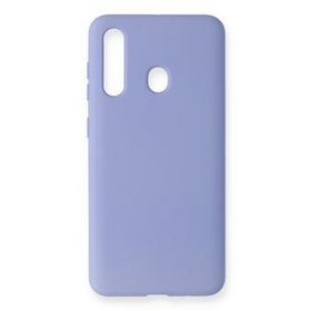 Newface Samsung Galaxy M40 Nano İçi Kadife Silikon Lila Cep Telefonu Kılıfı