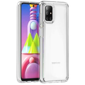 Newface Samsung Galaxy M51 Lüx Şeffaf Silikon Kılıf