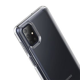 Newface Samsung Galaxy M51 Lüx Şeffaf Silikon Kılıf