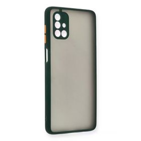 Newface Samsung Galaxy M51 Montreal Silikon Kapak Yeşil Cep Telefonu Kılıfı